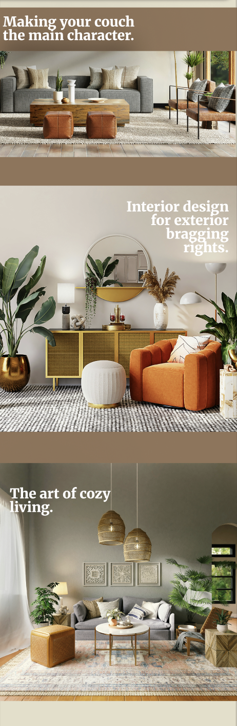 Editorial Interior Design Email Layout 1