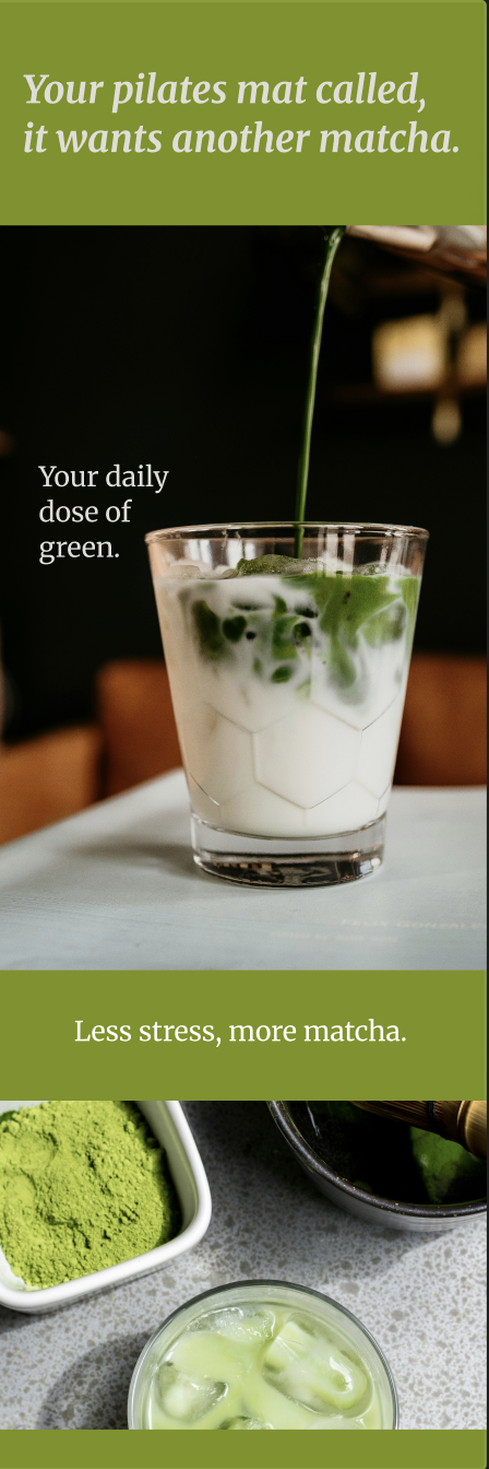 Matcha Wellness Email Layout 2