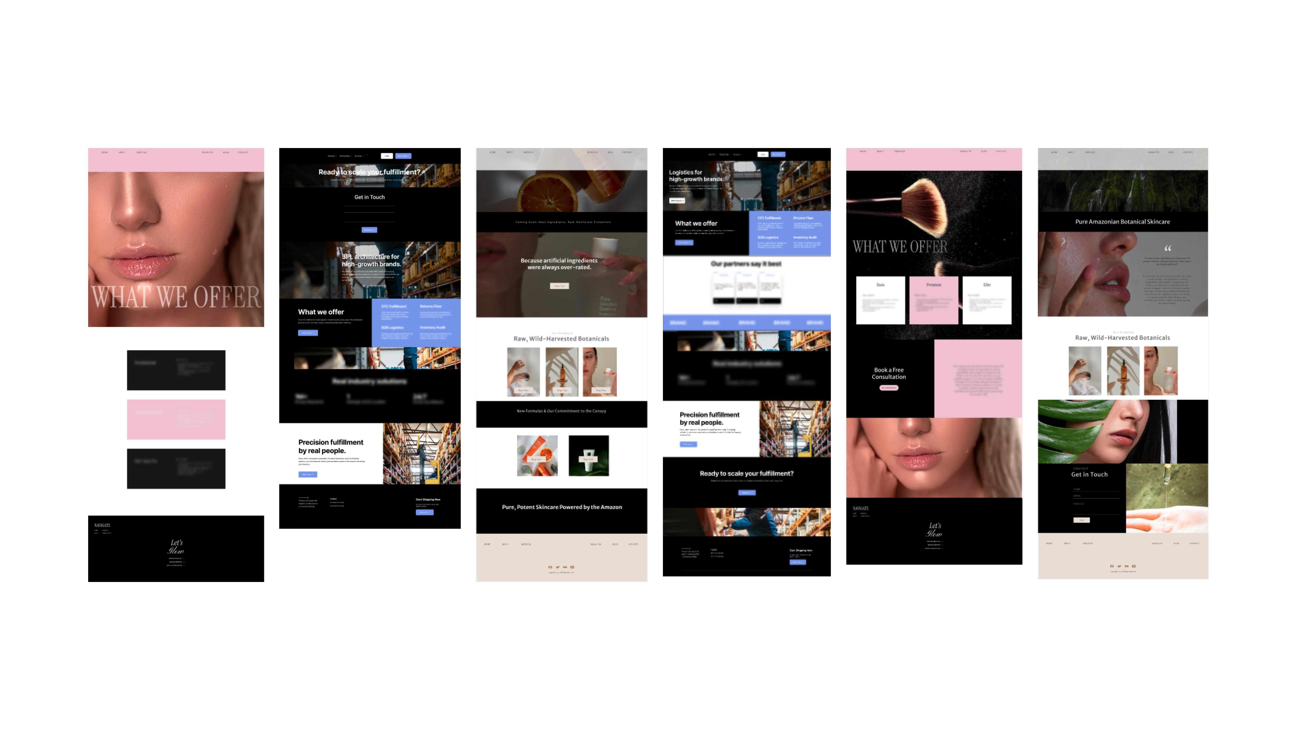 SR Studios all projects showcase